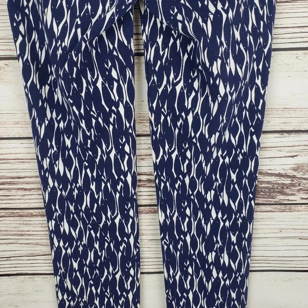 Lilly Pulitzer Sz 0 "New School" Crop Capri Pants - Picture 8 of 12
